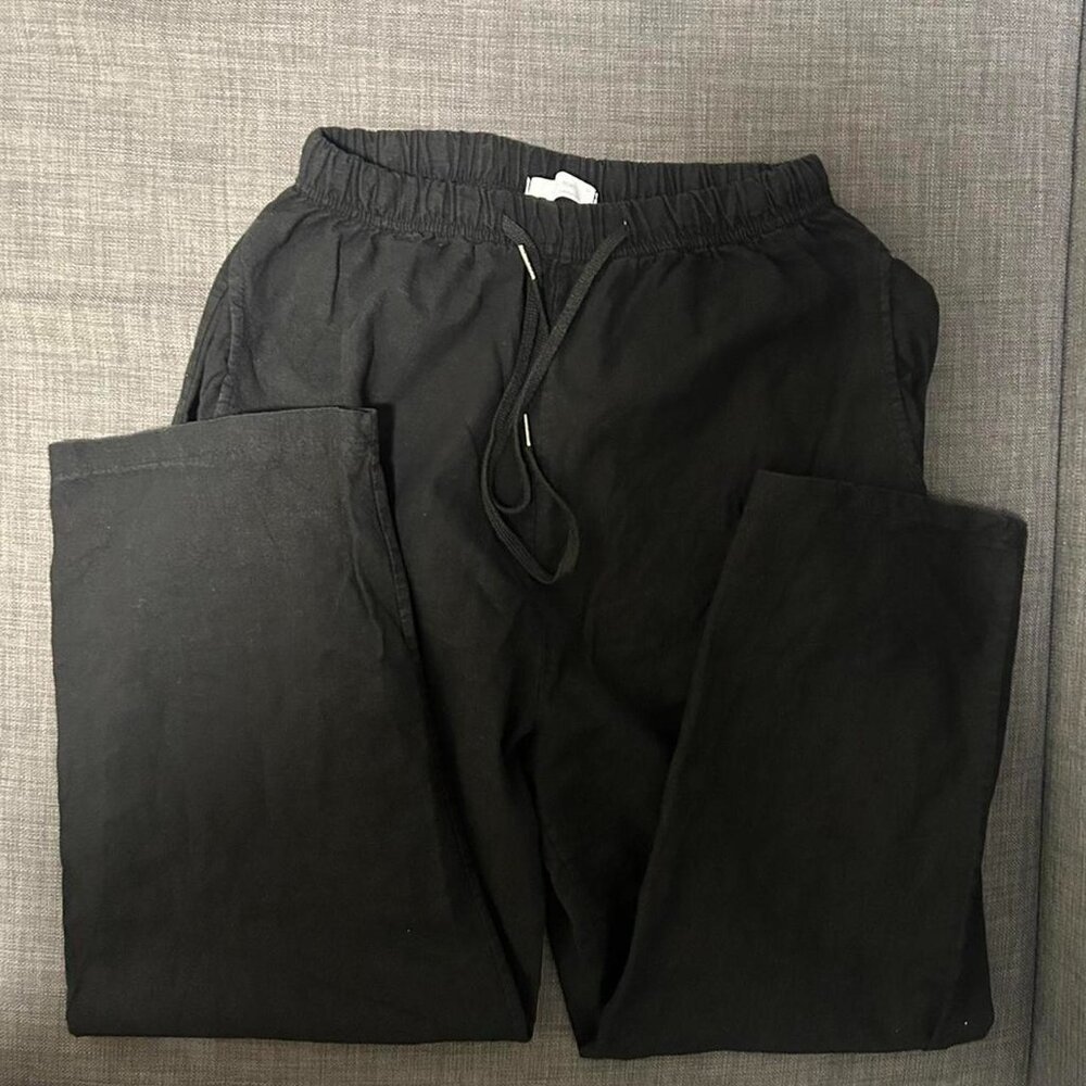 Oak and Fort Wide Leg Flowy pants